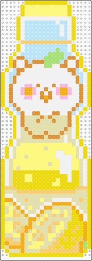 Lemon Ramune 1/8 - yellow,cute,lemon,ramune,marble soda,soda,pop,soda pop