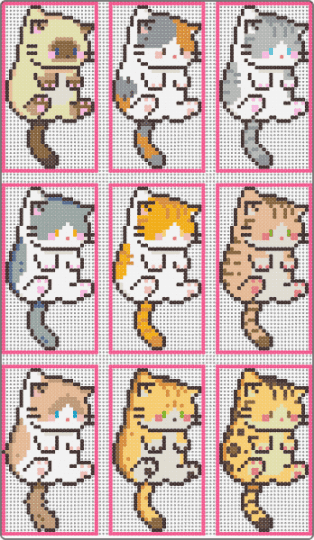 Carry-a-Cat - pink,brown,yellow,beige,cat,cats,kitties,kitty,kitten,kittens,cute,dangle