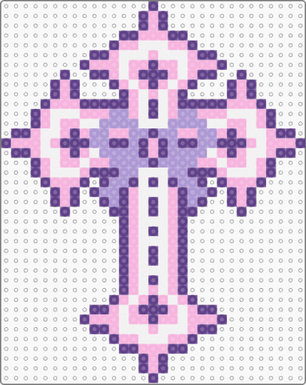Pastel Goth Cross REMIX - pink,purple,white,cross,goth cross,pastel goth cross,pastel goth