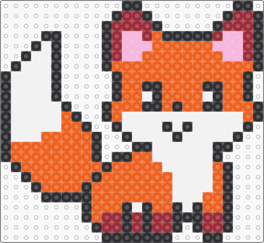 Cute Fox - orange