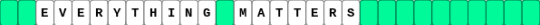 Everything Matters||CRICKET!||single - crickettheguy, everything matters, teal, white