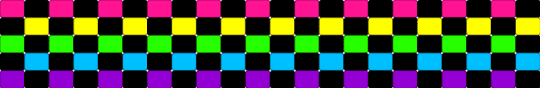 scenecore cuff - black,green,purple,colorful