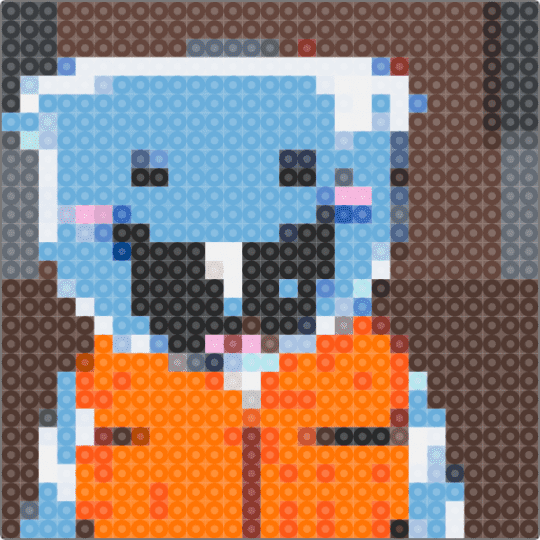 finnnnnn - brown,light blue,orange