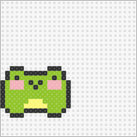 kawaii frog - frog,amphibian,animal,cute,kawaii,joyful,playful,lively,character,green