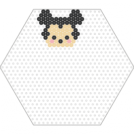 hexagon disney - mickey mouse,disney,hexagon,character,classic,cartoon,black,tan