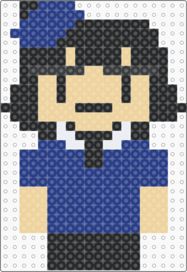 Mushino Ito (My OC) - beige,blue