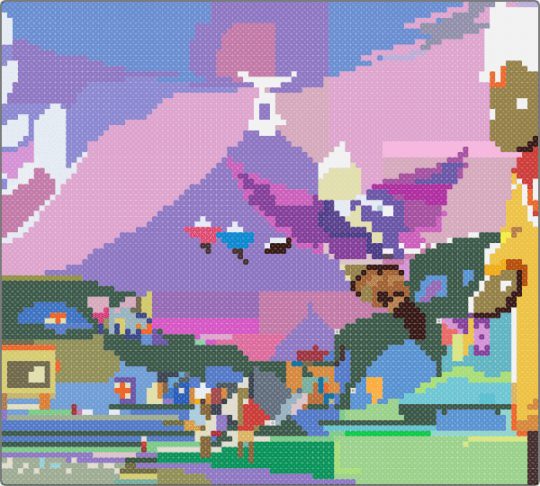 Sky: Children of the Light - blue,pink,gray,teal