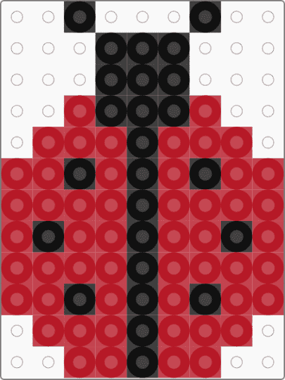 Ladybug - red,black