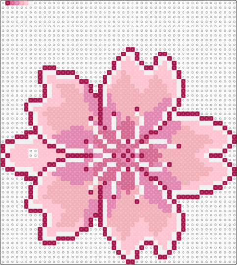 Cherry blossom - pink,beige