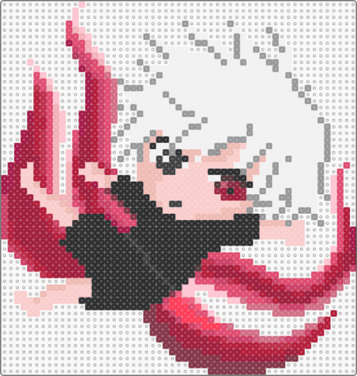 Kaneki - red,beige