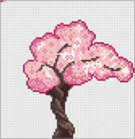 Sakura - beige, pink