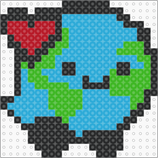 Waze skin earth - light blue,gps,waze