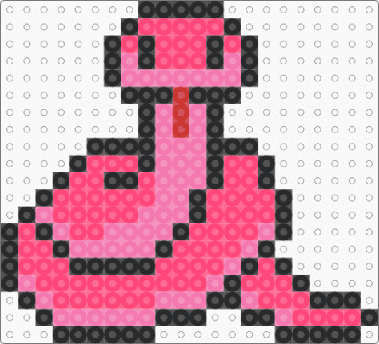 Pink Snake - red,pink,light pink,snake,pink snake,cute,cute snake,small snake,small pink snake