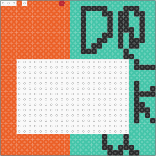 Deku - orange,teal