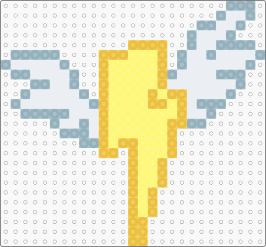 Wonderbolts Logo - yellow,light blue,mlp,gen 4,my little pony,white,lightning,wonderbolts
