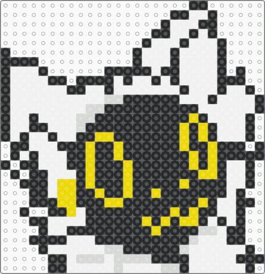 protogen yellow - white,furry,protogen,3,cute