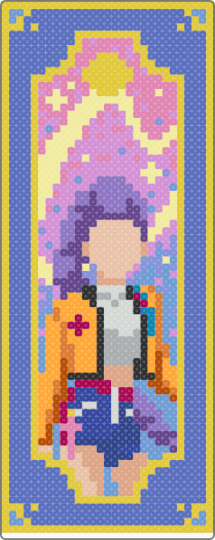 Rumi - yellow,pink,blue,rumi,anime,huntrix,kpop,kpop demon hunters