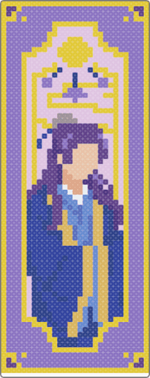Jinshi - yellow,purple,blue,jinshi,apothecary diaries,anime