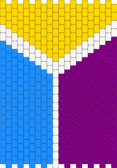 yoyleland flag! - light blue,pink