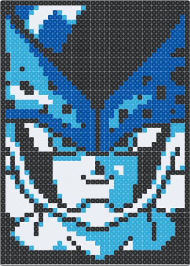 Cell Jr -- Mugshot - blue,light blue,dragon ball,dbz,gbc,game boy color