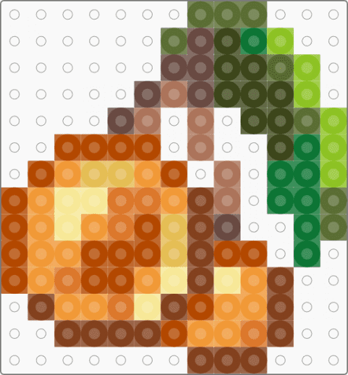 Minecraft Glow Berries - brown, cotdfruit, minecraft, orange, red, video game