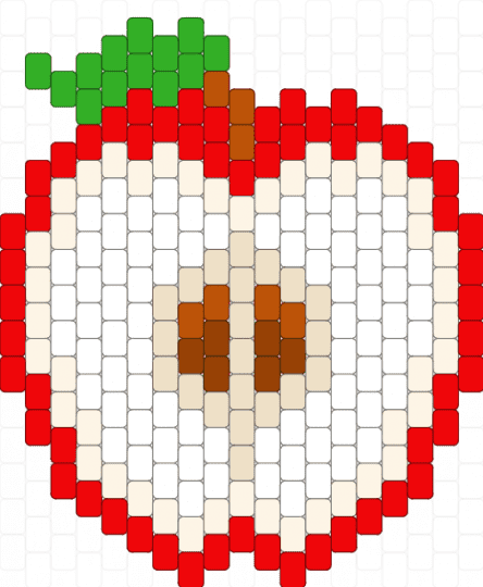 apple - white,red