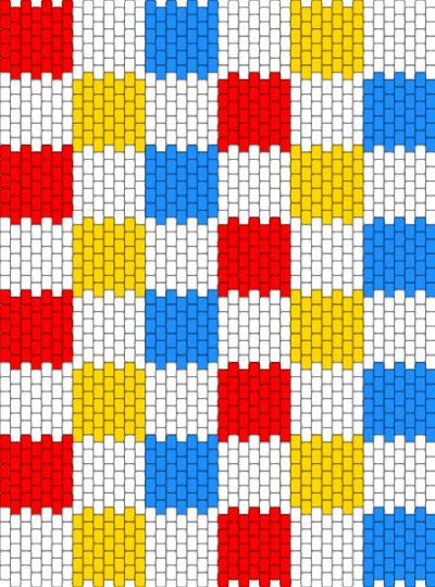 checkered primary colors panel - red,light blue,yellow,primary colors,panel,checkered