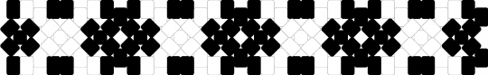 stitches - black, white