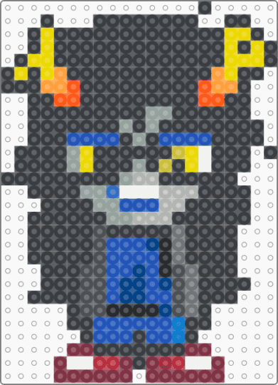 vriska serket - black, blue, colorful, gray, homestuck, yellow