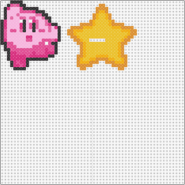 Kirby - kirby,nintendo,star,character,jump,cute,video game,pink,yellow