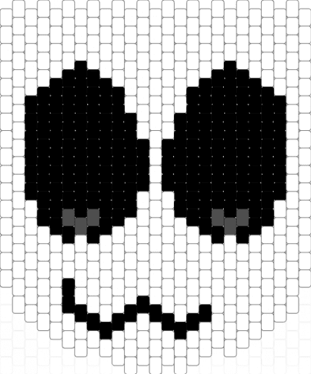 Gangle mask - white,gangle,tadc