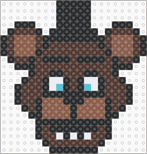 Freddy Fazbear - black,brown
