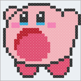 Kirby - kirby,nintendo,character,cute,mouth,pink