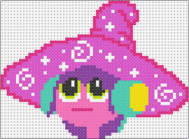Clancy - clancy gilroy,midnight gospel,netflix,animation,tv show,character,hat,space,pink