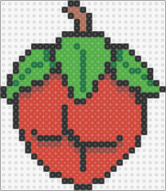 Applebooty 2 - booty,apple,fruit,butt,cute,funny,red,green