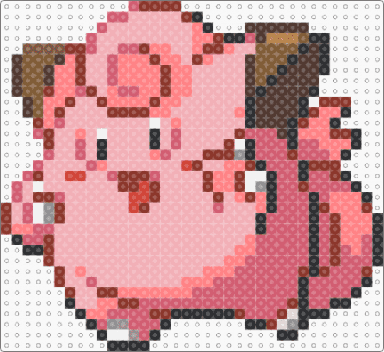 clefairy (1) - beige, red