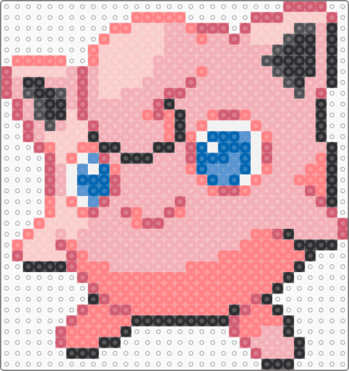 jigglypuff (1) - red,beige