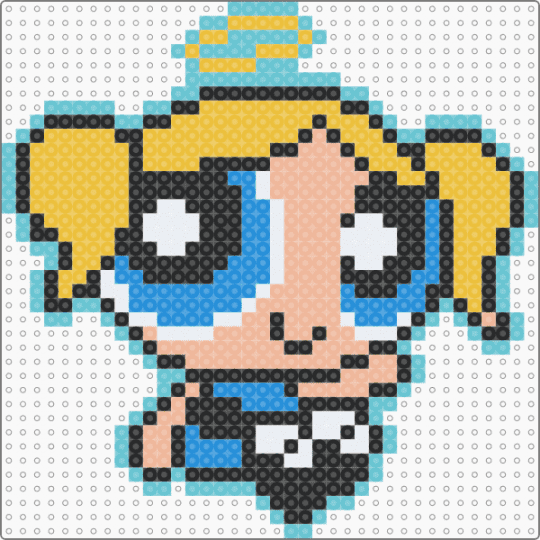 BUBBLES X HALO - light blue, yellow
