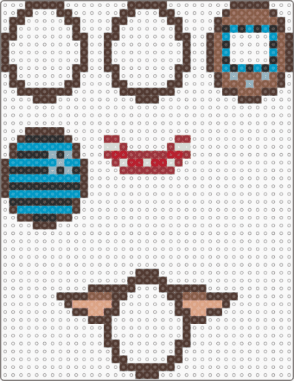 fursona tamagotchi - brown