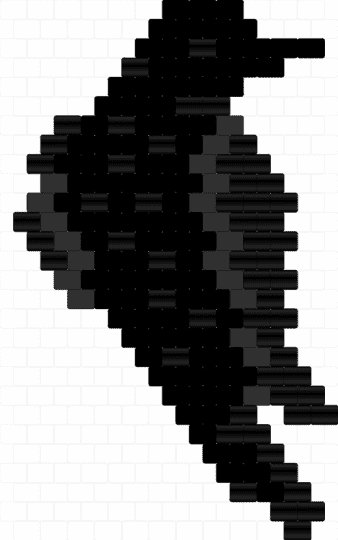 Simple raven - black