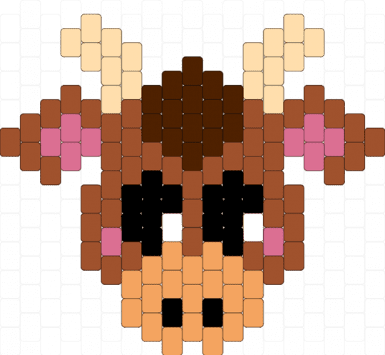 Little Shy Cow - red