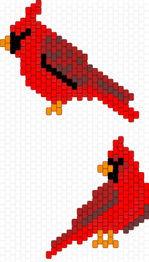 Red Cardinals - red