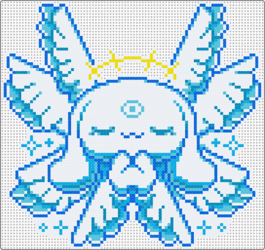 Angelic Cinnamoroll - white,blue,light blue