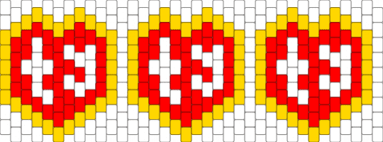 Ty cuff :3 - yellow,red