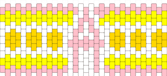Abel cuff - yellow,pink