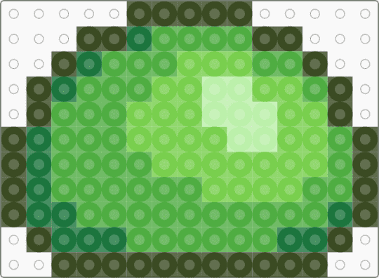Jungle slime Terraria - green, jungle, jungle slime, slime, terraria, video game, video game characters, video game sprite