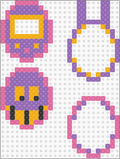 Jax 3d tamagotchi shaker - digital circus, jax digital circus, pink, tadc