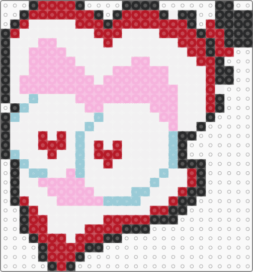 Caine bbygirl - white,red,pink,tadc,digital circus