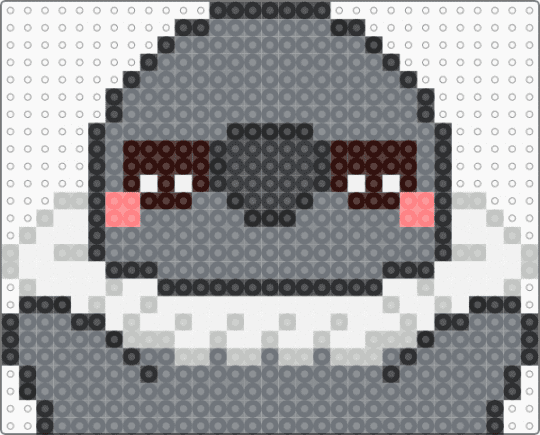 Grumpy Crow - gray