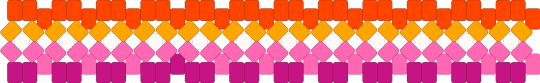 lesbian flag - pink
